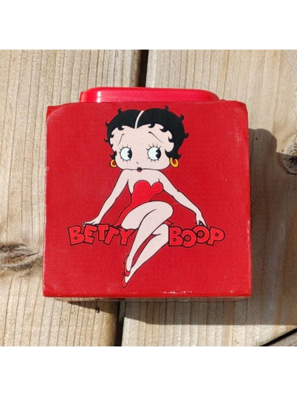 RETRO BETTY BOOP Cardboard Box with Handle